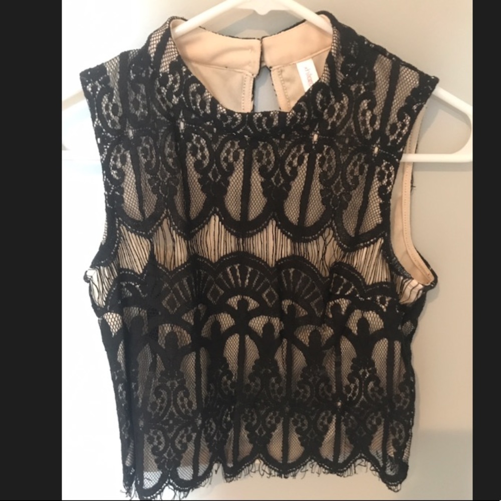 Lace Crop Top